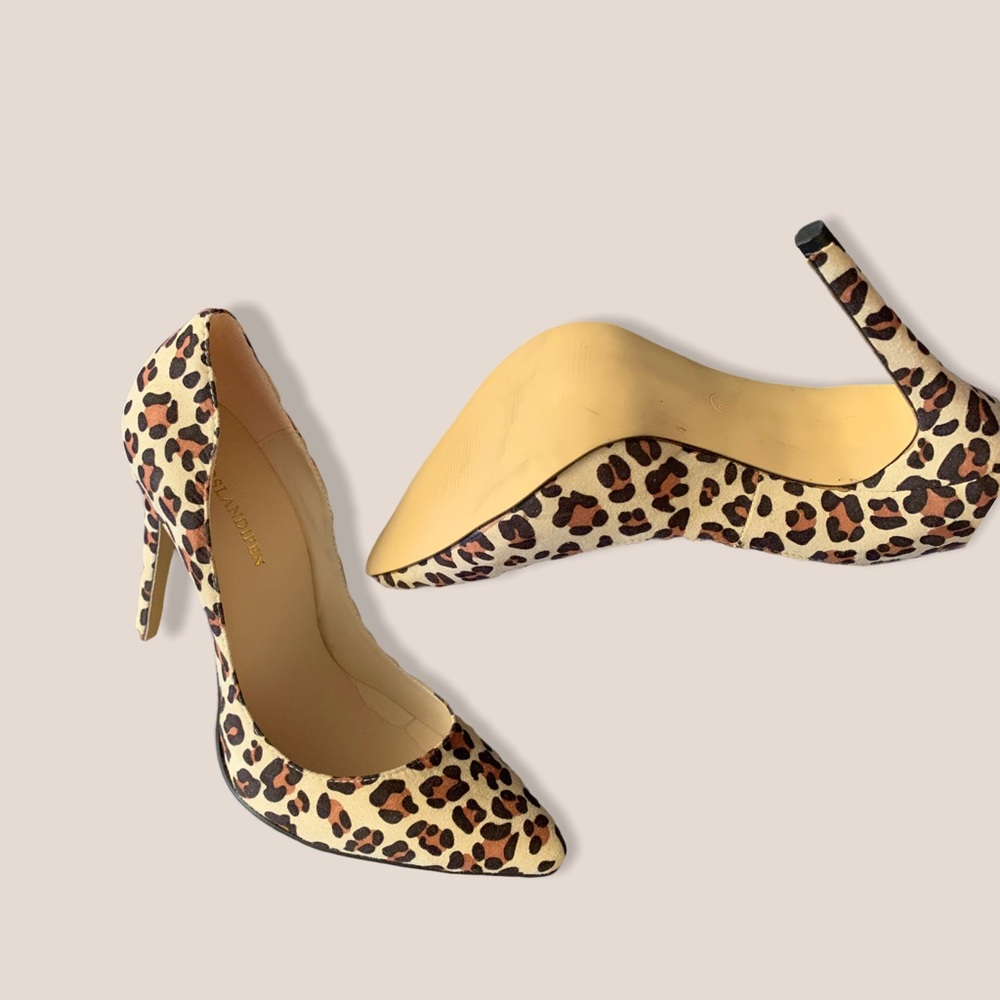 New Leopard Print High Heel Pointed Toe Shoes - image 7